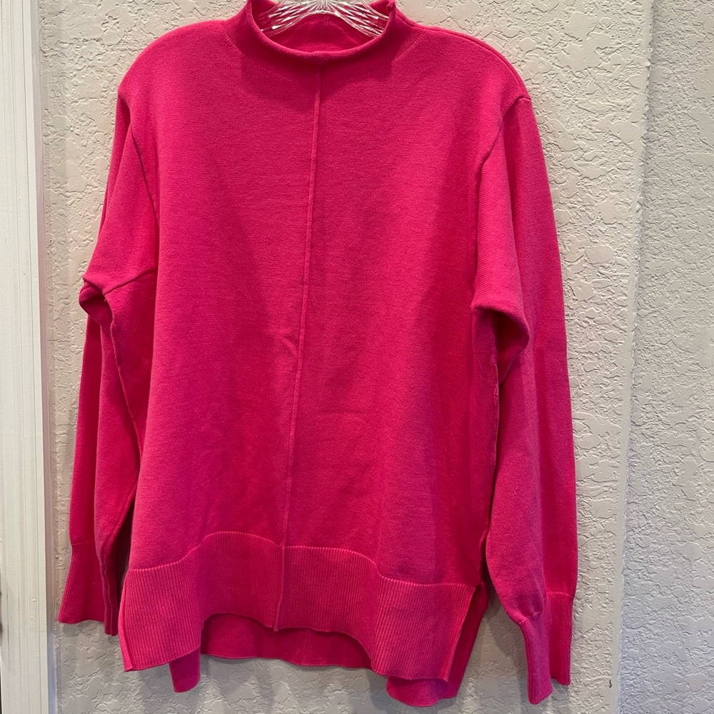 2 Piece Woman’s Sweater Outfit Fuchsia(Unbranded)Top/Pants Size:Medium Preloved